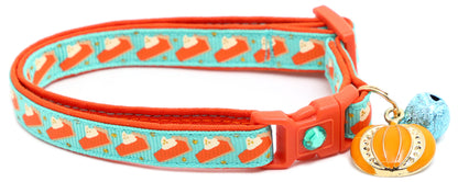 Pumpkin Pie Slices Breakaway Cat Collar-29