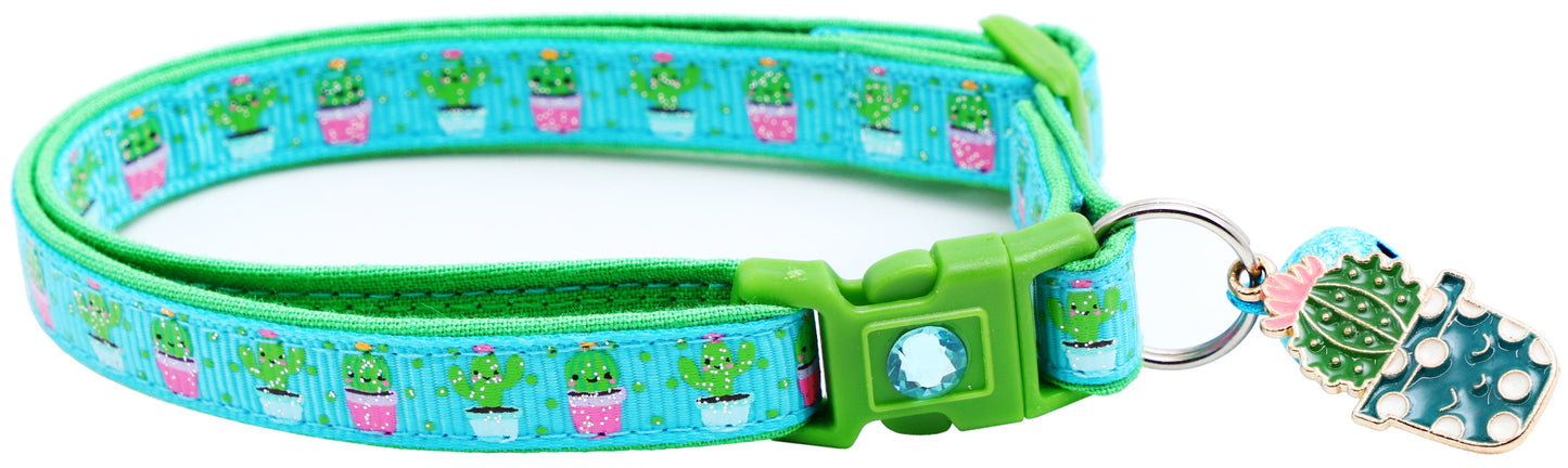 Cute but Prickly Breakaway Cat Collar-4