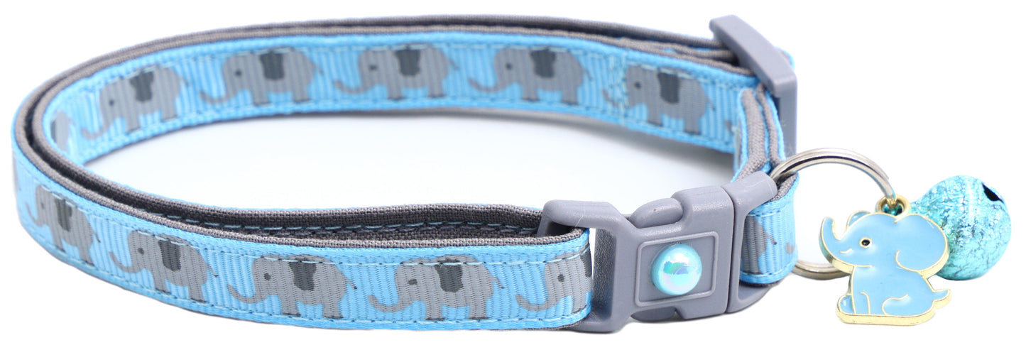 Elephants Breakaway Cat Collar-31