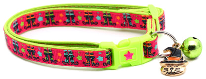Witchy Boots Breakaway Cat Collar-15