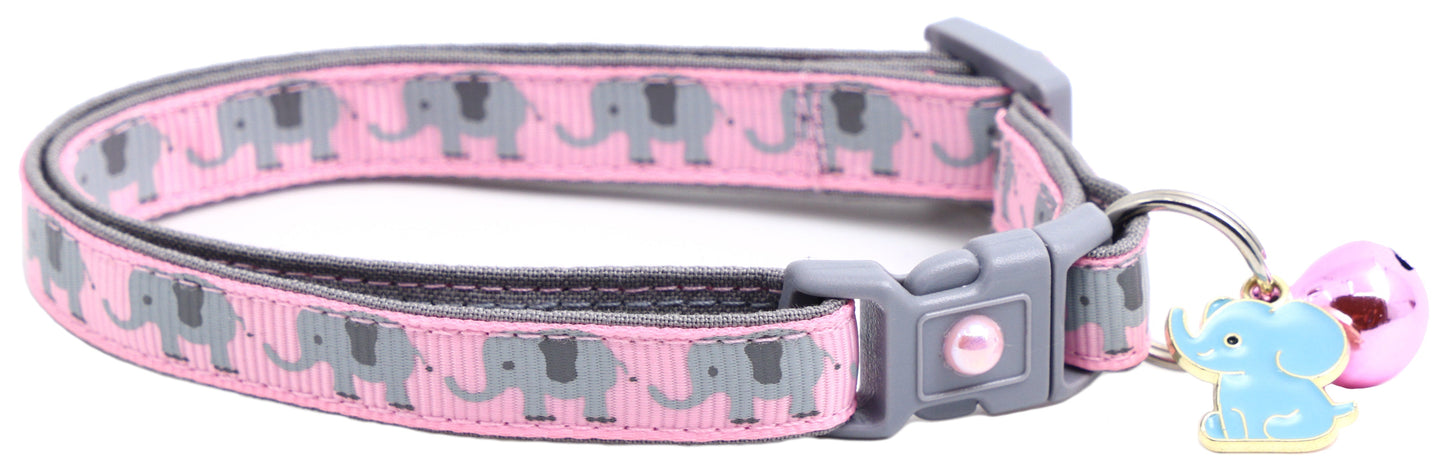 Elephants Breakaway Cat Collar-4