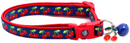 Cherries Breakaway Cat Collar-18