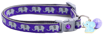 Elephants Breakaway Cat Collar-29