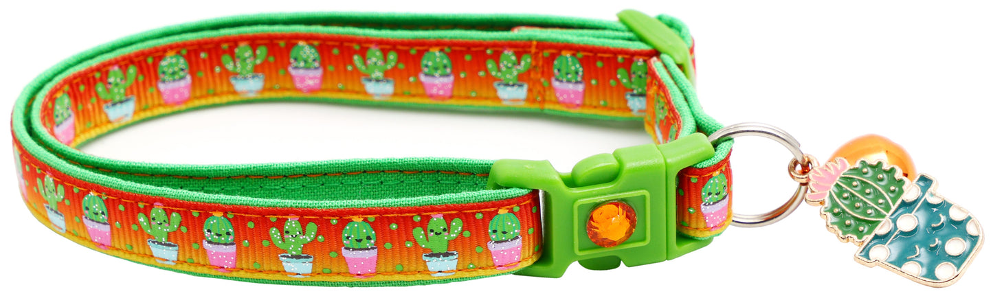 Cute but Prickly Breakaway Cat Collar-37