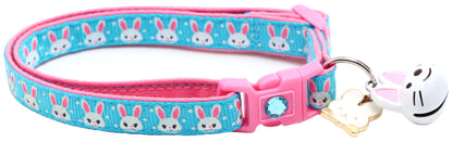 Bunny Faces Breakaway Cat Collar-30