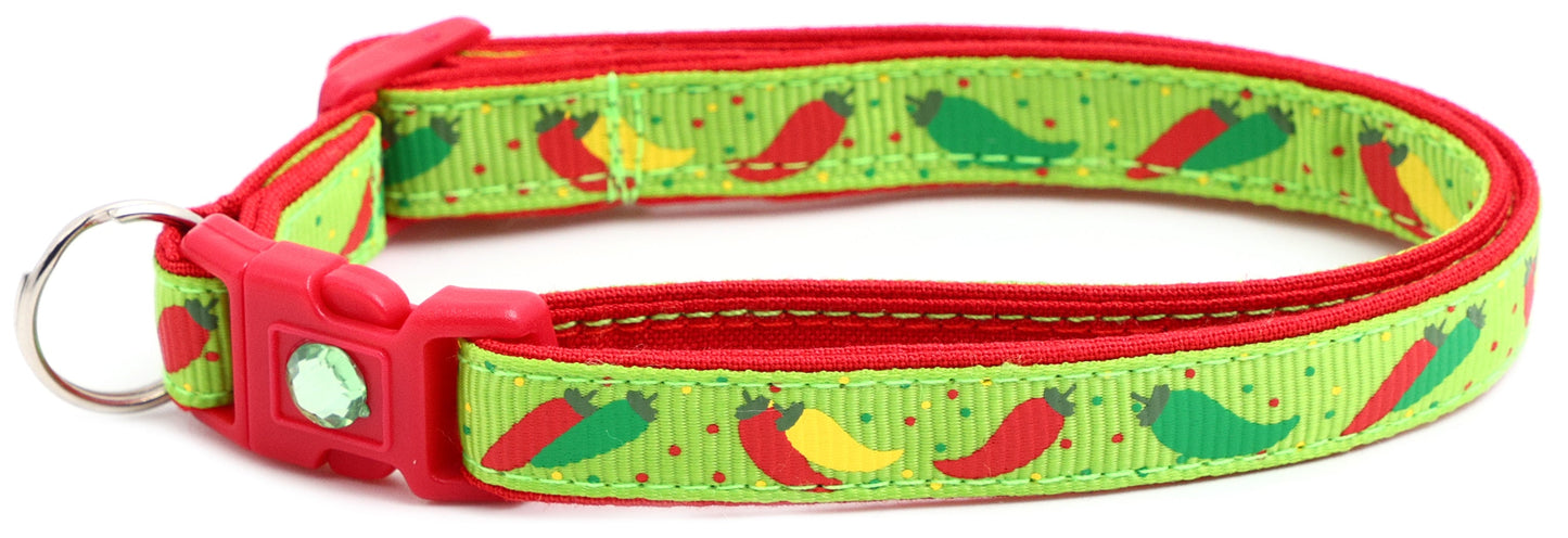 Spicy Peppers Breakaway Cat Collar-38