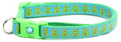 Frog 1 Breakaway Cat Collar-4