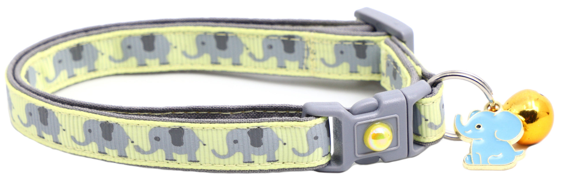 Elephants Breakaway Cat Collar-30