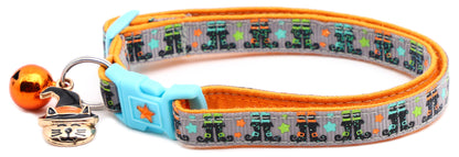 Witchy Boots Breakaway Cat Collar-16