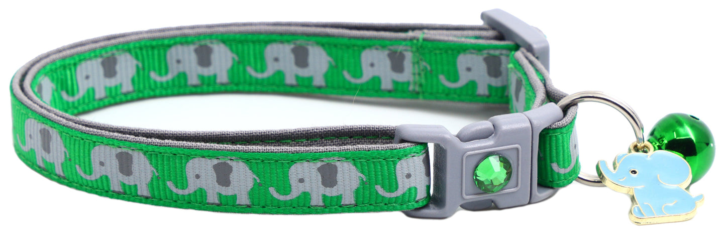 Elephants Breakaway Cat Collar-28