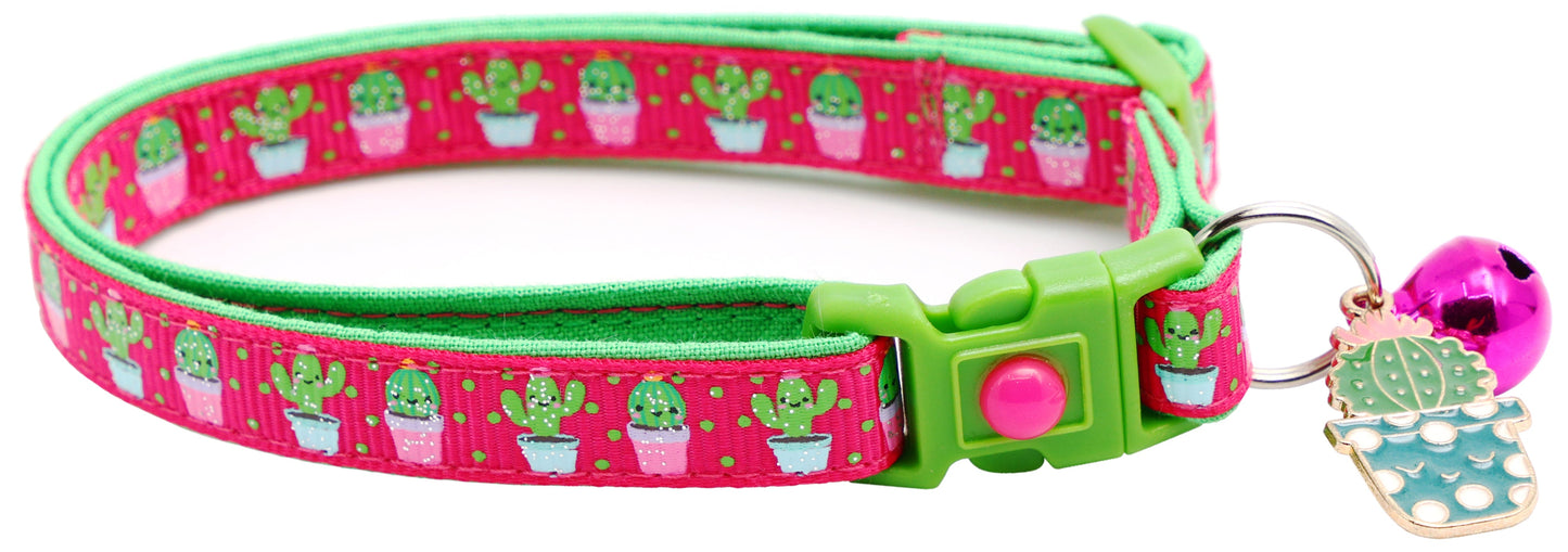 Cute but Prickly Breakaway Cat Collar-34