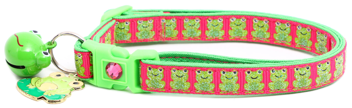Frog 1 Breakaway Cat Collar-26
