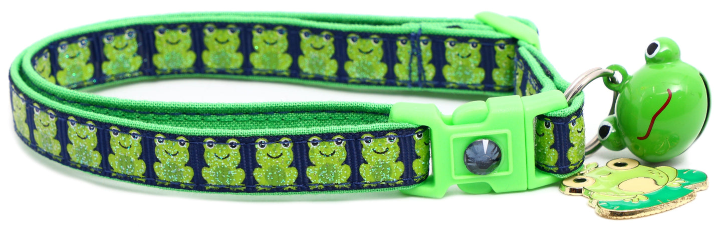 Frog 1 Breakaway Cat Collar-25