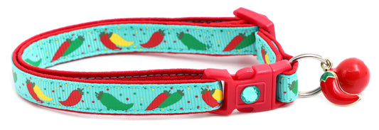 Spicy Peppers Breakaway Cat Collar-30