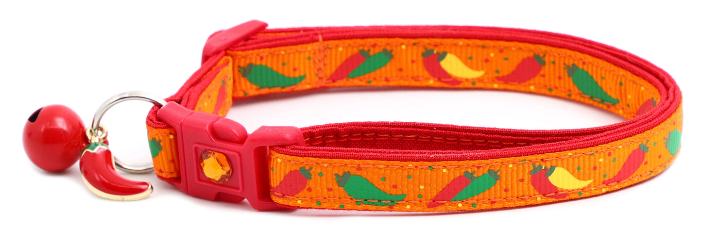Spicy Peppers Breakaway Cat Collar-28