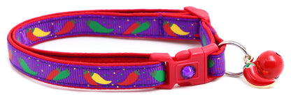 Spicy Peppers Breakaway Cat Collar-31