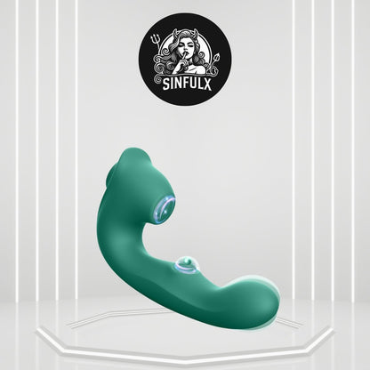 CelestPulse G-Spot Clitoral Stimulator Vibrator-0