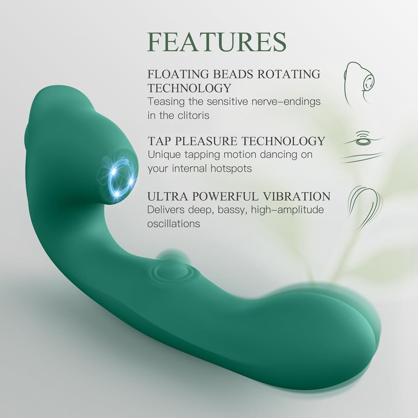 CelestPulse G-Spot Clitoral Stimulator Vibrator-1