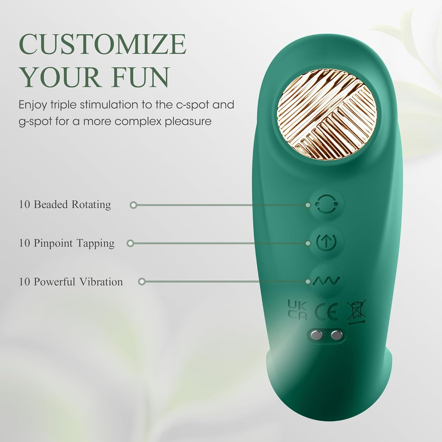 CelestPulse G-Spot Clitoral Stimulator Vibrator-2
