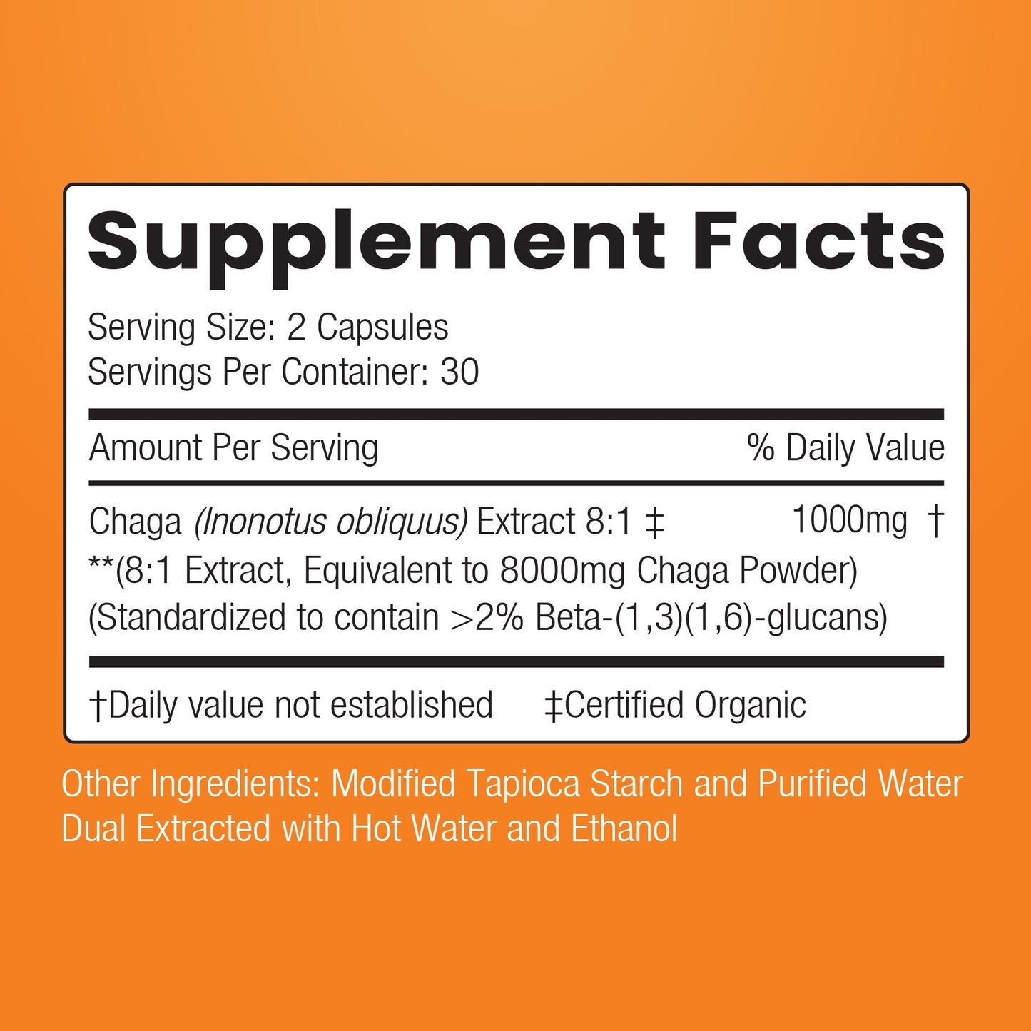 Chaga Mushroom 8:1-1