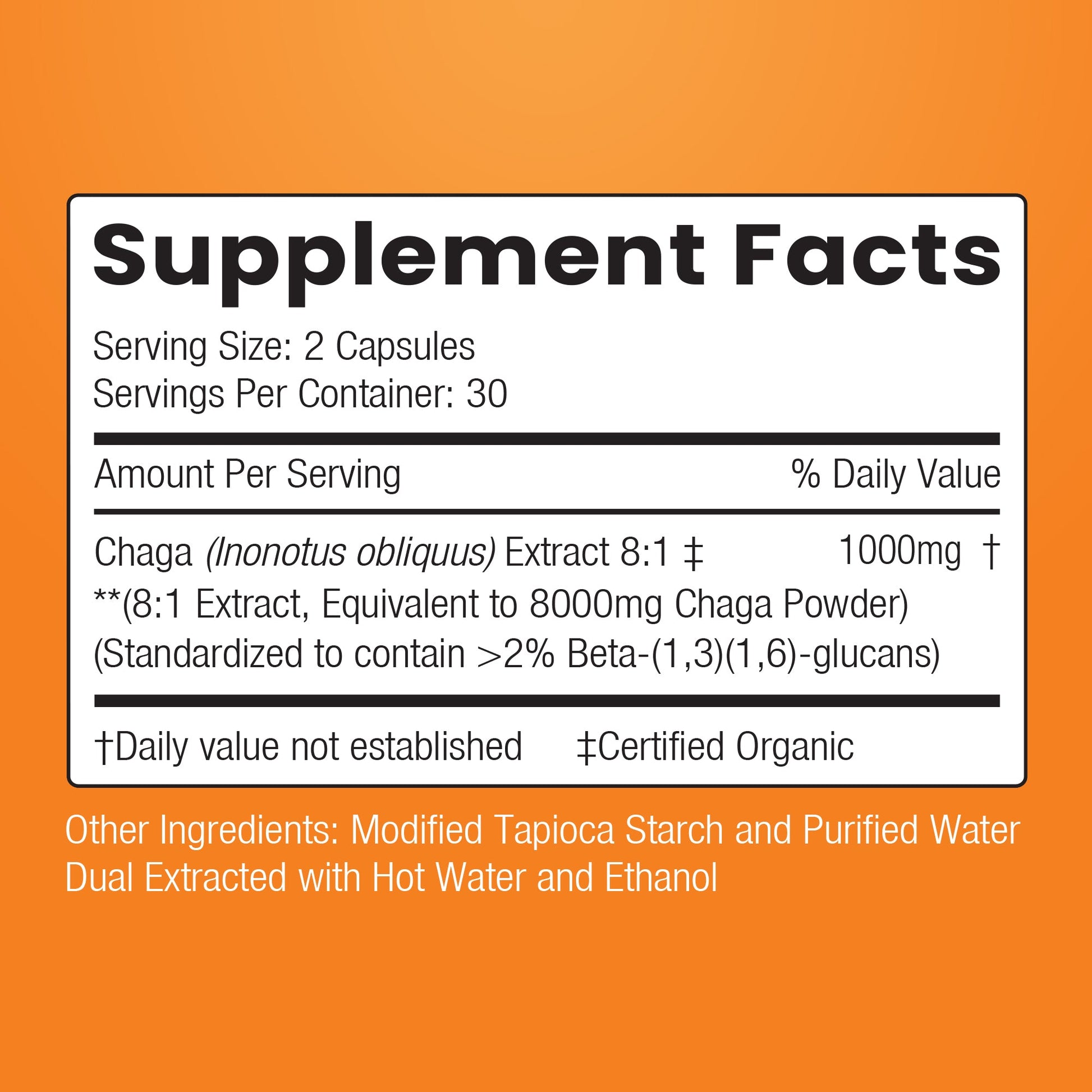 Chaga Mushroom 8:1-1