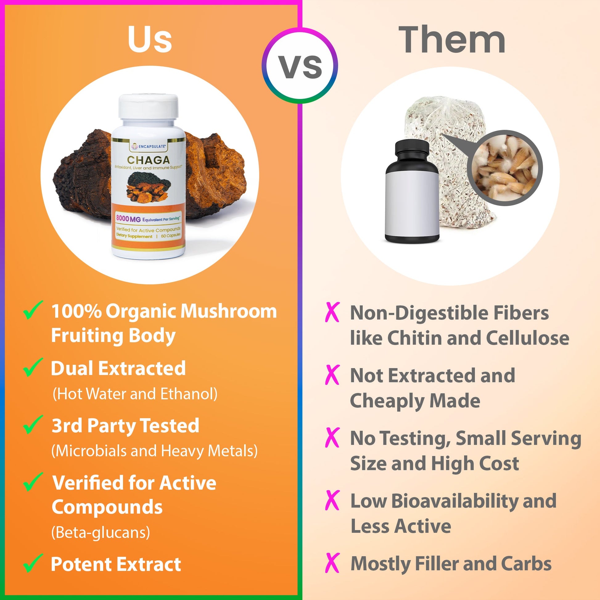 Chaga Mushroom 8:1-3