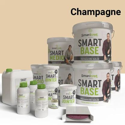 Kit de microcemento para escaleras de azulejos de 24 m²-22