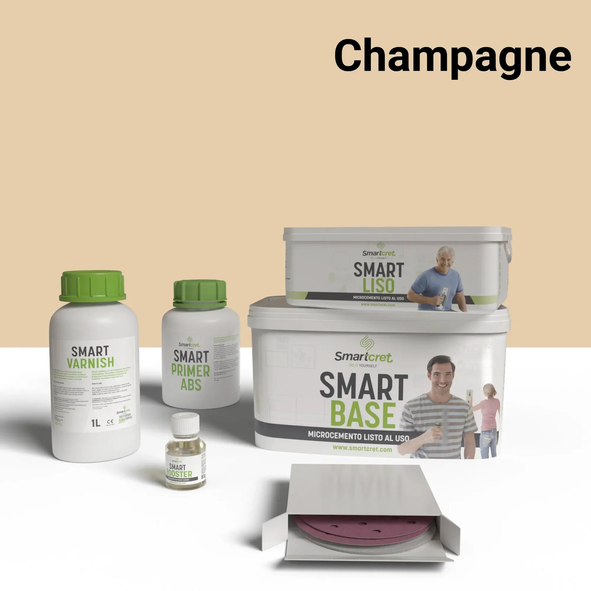 Kit microcemento para paredes de baño con azulejos de 4 m²-22