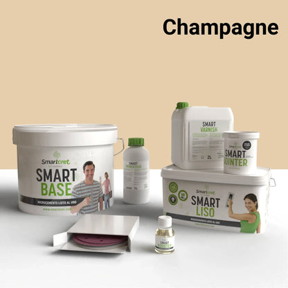 Kit de microcemento para encimera de azulejos de 8 m²-22