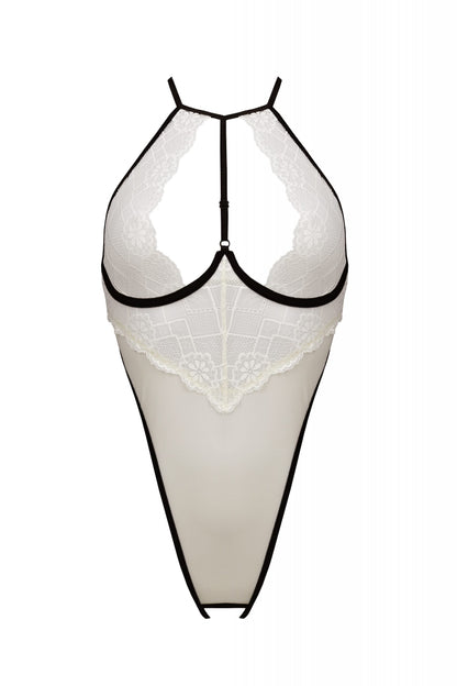 Sheer Mesh Lace Crotchless Body Passion Chica-2