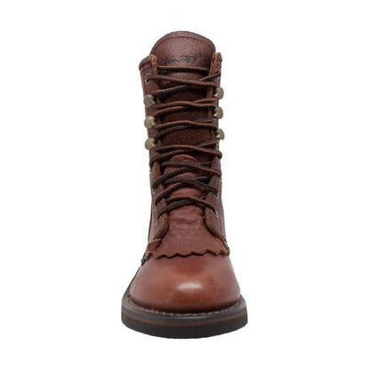 Children's Chestnut Packer Leather Boots-4