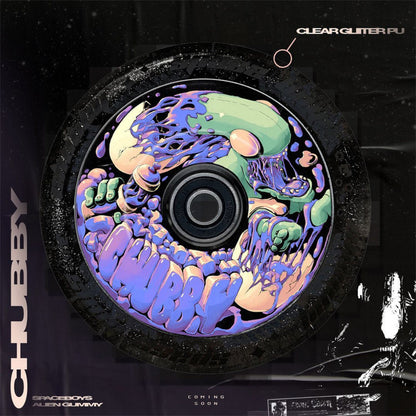 Chubby Baby Alien Purp wheel - 110mm- Single Wheel-1