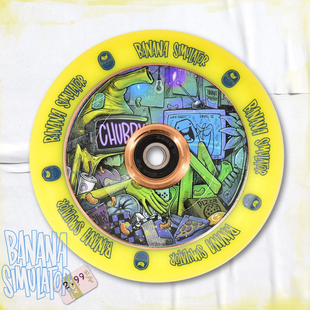 Chubby Melocore Wheel - Banana Simulator - 110mm-1