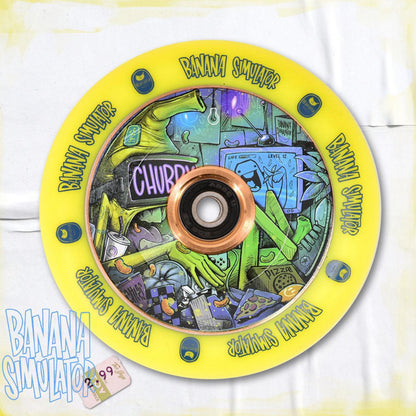Chubby Melocore Wheel - Banana Simulator - 110mm-1