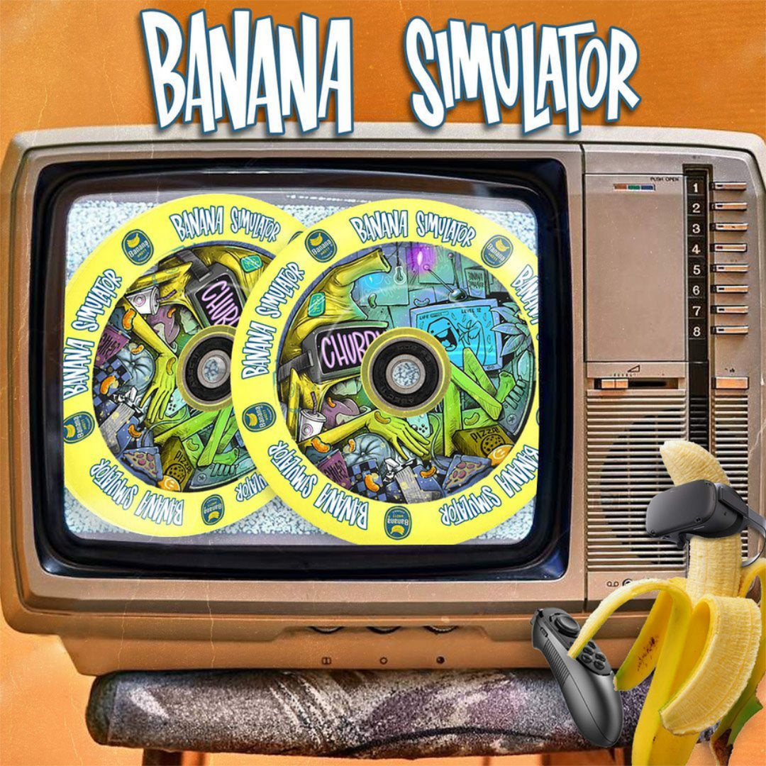 Chubby Melocore Wheel - Banana Simulator - 110mm-3