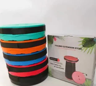 Outdoor Telescopic Plastic Folding Stool