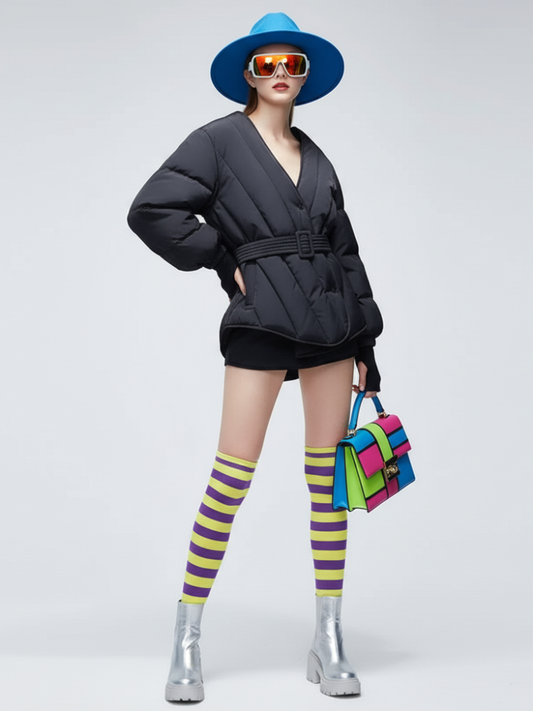 Classic Crossed Puffer Jacket SUTTON PLACE BYMANYC ® New York-0