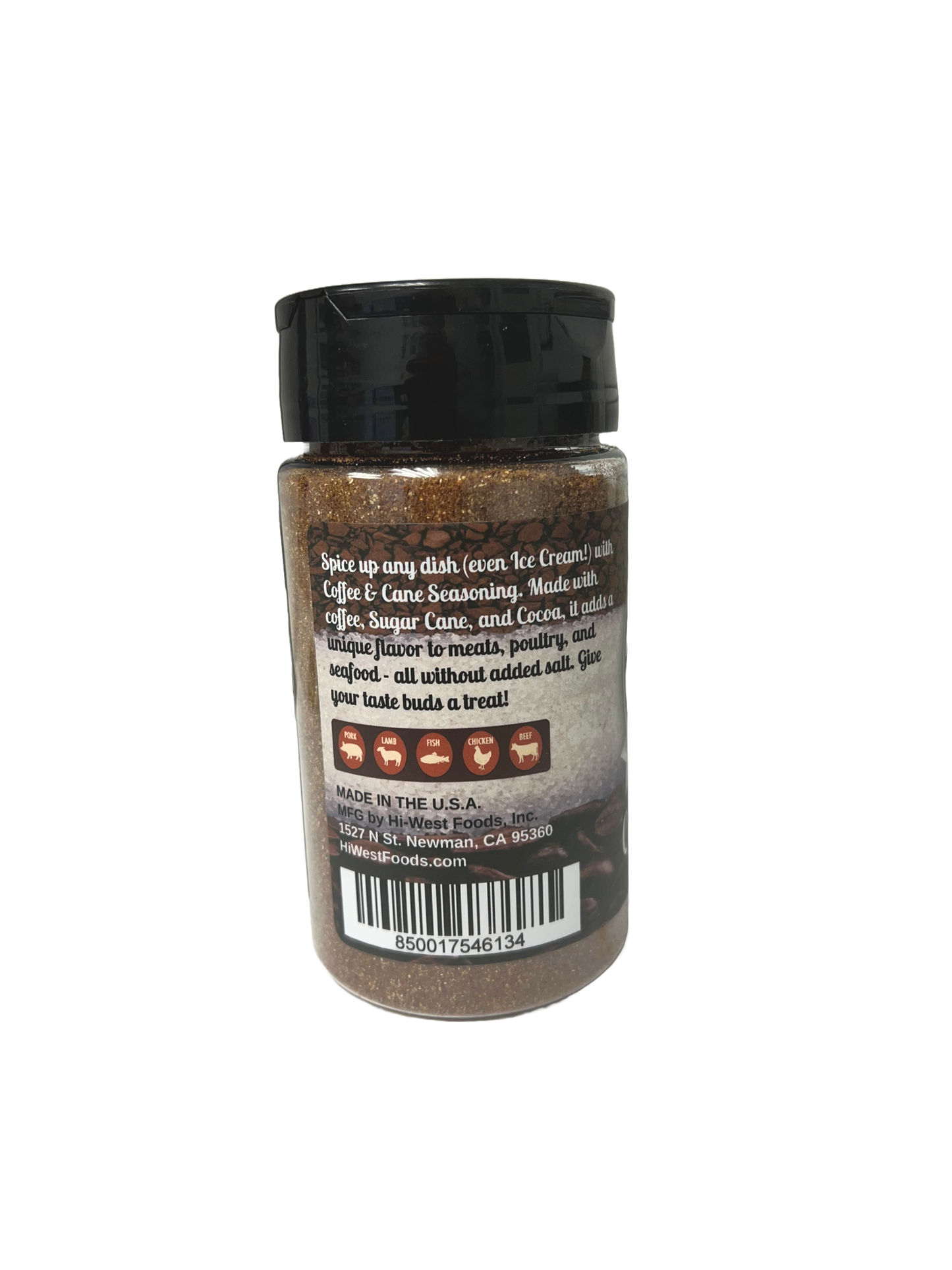 Hi-West Coffee & Cane Seasoning NO ADDED SALT-2