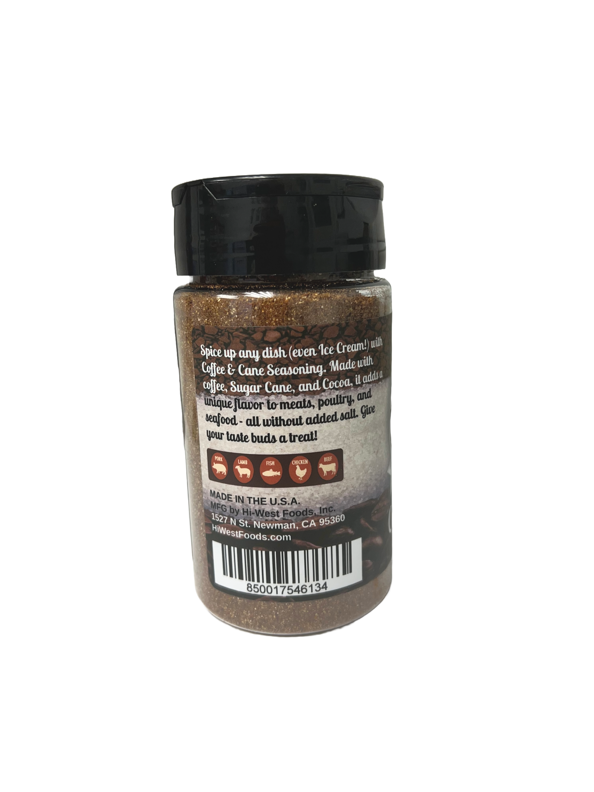 Hi-West Coffee & Cane Seasoning NO ADDED SALT-2