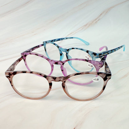 Color Tortoise Reading Glasses-1