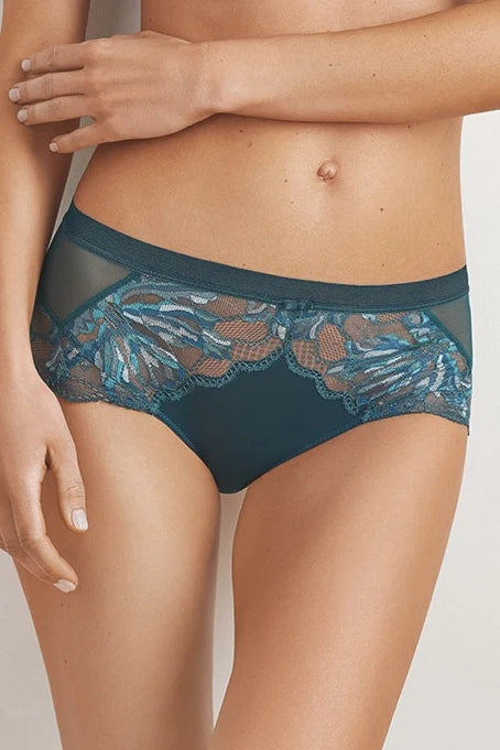 Conturelle Bloomy Days Sheer Lace Shorts Panty-0