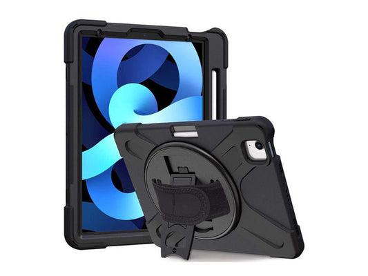 Coque Securit rotative iPad Air 11 (M3/M2), Pro 11 (2022/21 - 4th/3rd gen), Air 10.9 (4th/5th gen) - Noir-0