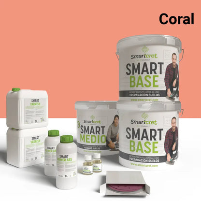 Kit microcemento para suelo de cocina de cemento u hormigón de 16 m²-20