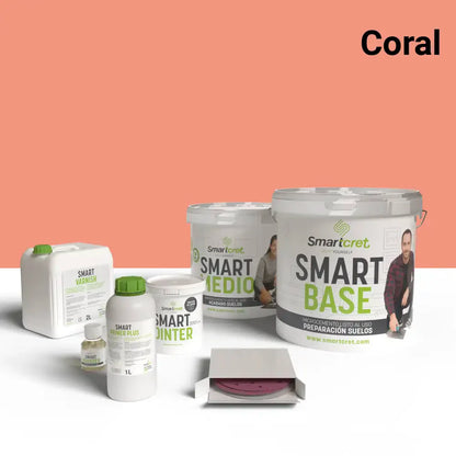 Kit de microcemento para escaleras de azulejos de 8 m²-20