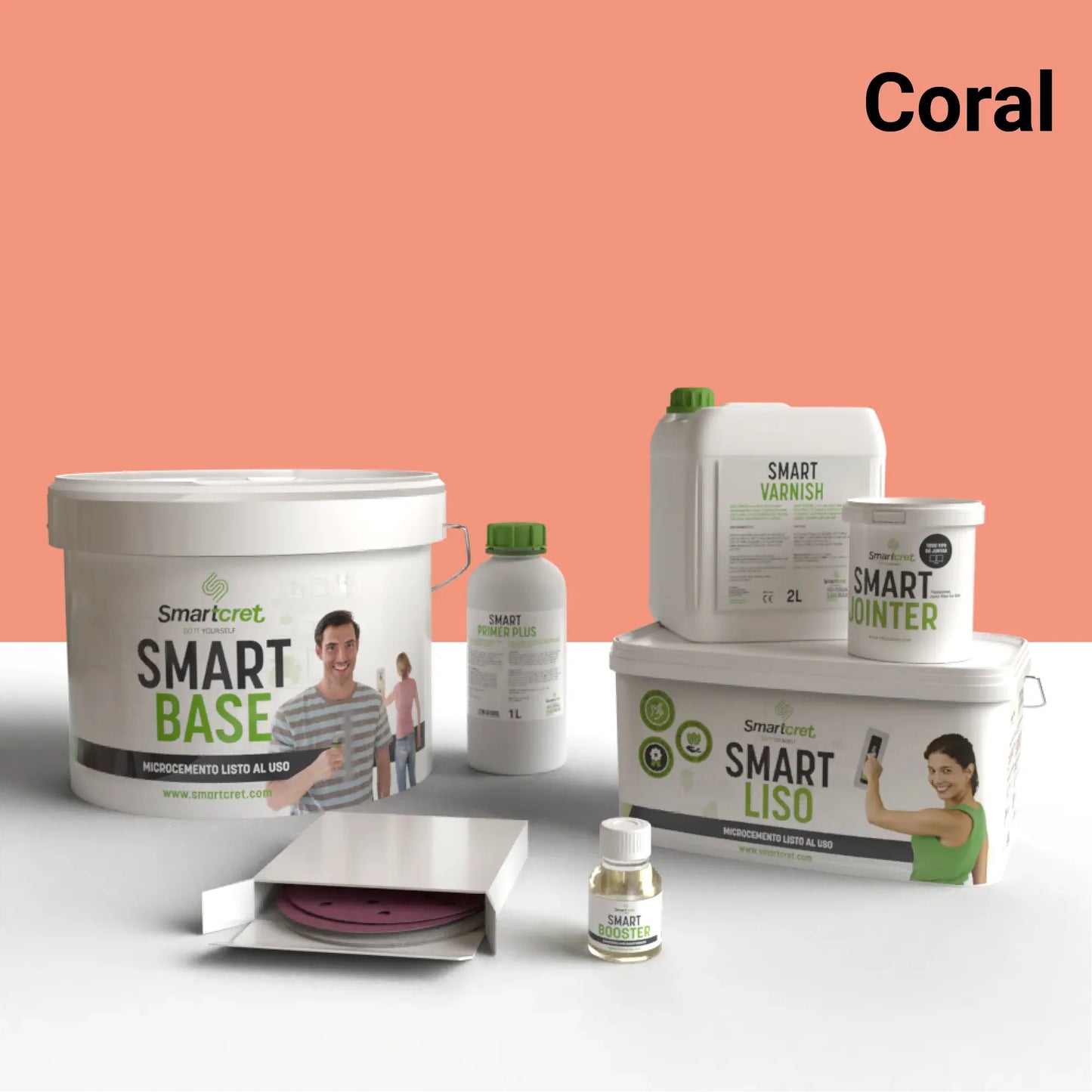 Kit de microcemento para paredes de baño de pladur o yeso de 8 m²-20