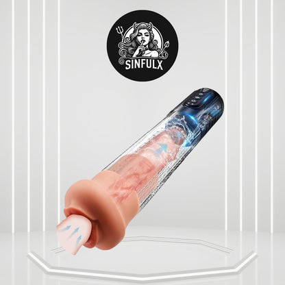 Realistic Vagina Chamber Male Masturbator-0