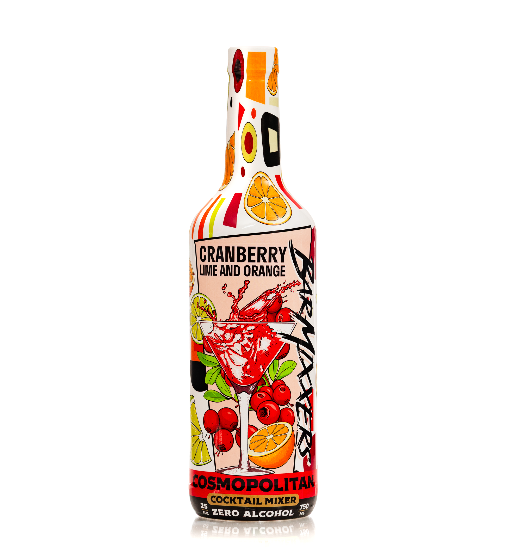 Classic Cosmopolitan Mixer – Cranberry, Lime & Orange Zest | BarMixxers-0