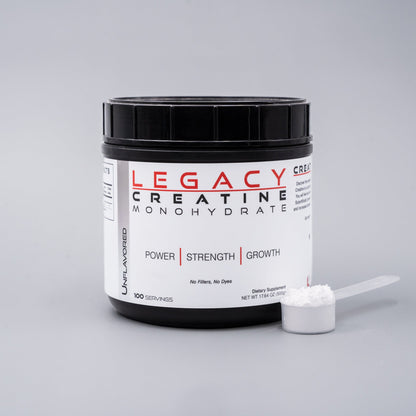 Legacy Creatine | 100 Servings | Pure Creatine Monohydrate-0