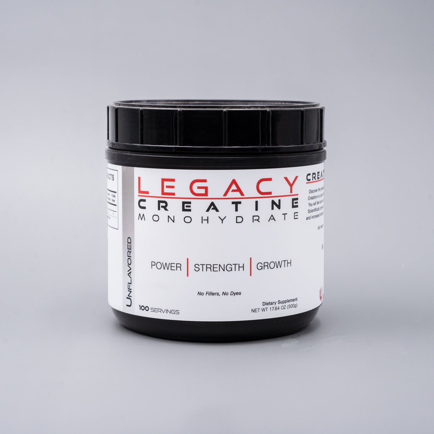 Legacy Creatine | 100 Servings | Pure Creatine Monohydrate-2