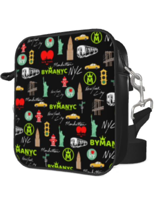 Crossbody Bag MIDNIGHT MIRAGE – BYMANYC ® New York Vegan Urban Chic-0
